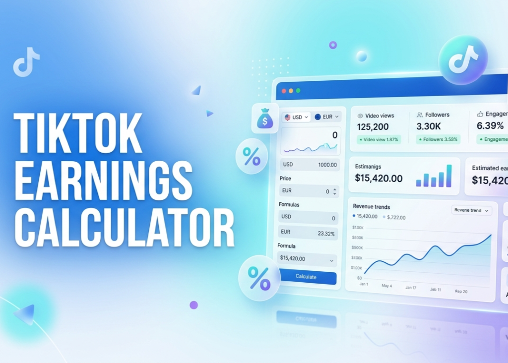 TikTok Earnings Calculator Estimate Your TikTok Income